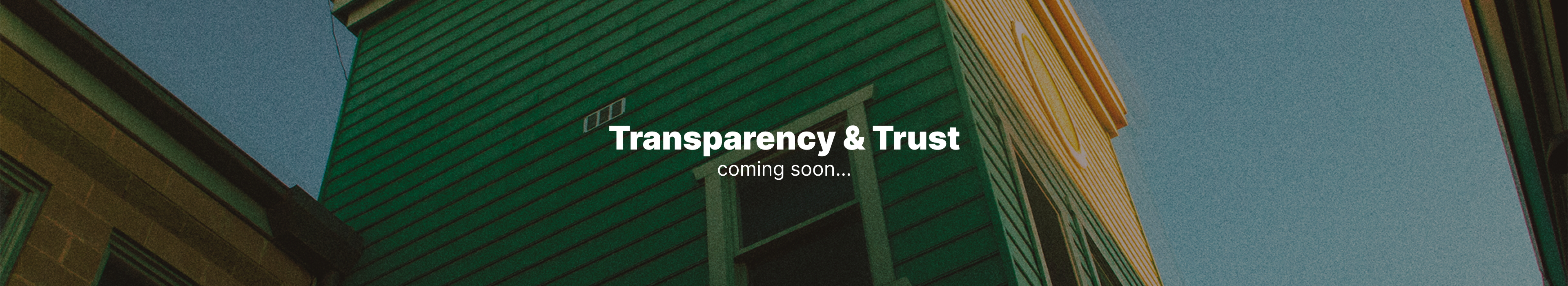 Transparency & Trust Article